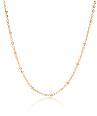 Load image into Gallery viewer, PermaGold Station Necklace-Minimalist Dainty
