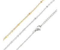 Load image into Gallery viewer, PermaGold Station Necklace-Minimalist Dainty
