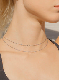 Load image into Gallery viewer, PermaGold Station Necklace-Minimalist Dainty
