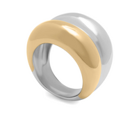 Load image into Gallery viewer, Our PVD PermaGold Two Tone Ring
