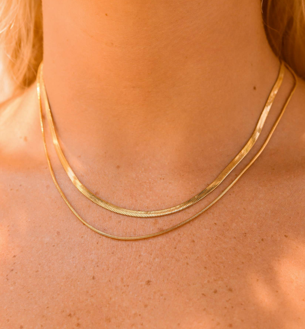 Versatile Snake Chain In PermaGold