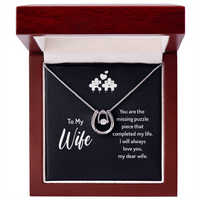 Load image into Gallery viewer, To My Wife - Lucky In Love Necklace
