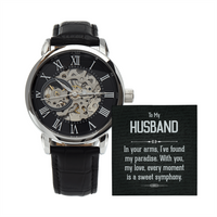 Load image into Gallery viewer, To My Husband - Openwork Watch
