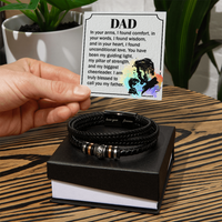 Load image into Gallery viewer, To My Father - Love You Forever Bracelet
