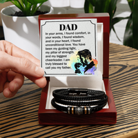 Load image into Gallery viewer, To My Father - Love You Forever Bracelet
