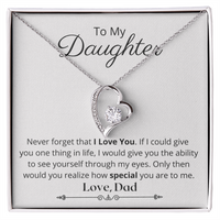 Load image into Gallery viewer, To My Daughter - Forever Love Necklace
