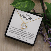 Load image into Gallery viewer, To My Daughter - Forever Love Necklace
