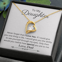 Load image into Gallery viewer, To My Daughter - Forever Love Necklace
